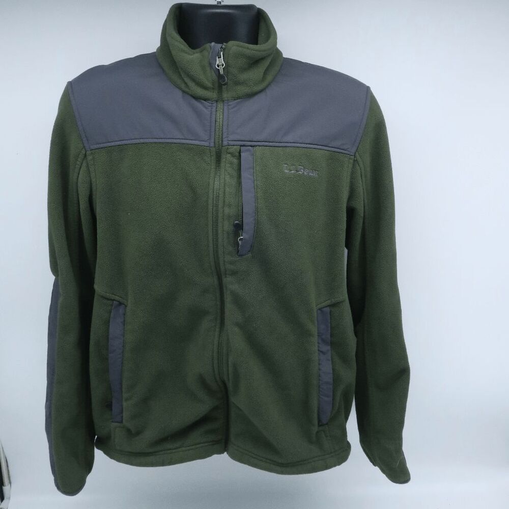 L.L. Bean Green and Gray Performance Jacket